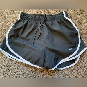 Nike Dri Fit Shorts - Small - Grey and White - Lined - Great Condition